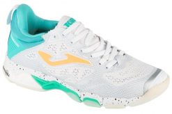 Buty do piłki ręcznej damskie, B.Breston Lady 25 BBRESLS. Białe obuwie sportowe damskie Joma, bez wzorów, z materiału, do piłki ręcznej. Za 359.99 zł.