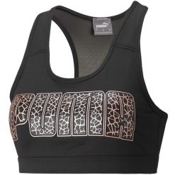 Stanik sportowy damski Puma Mid Impact 4Keeps Puma czarny. Czarne obuwie sportowe damskie Puma, bez wzorów, na fitness i siłownię. Za 77.00 zł.