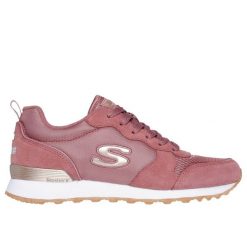 Damskie buty do biegania Skechers Og 85 - Goldn Gurl. Czerwone obuwie sportowe damskie Skechers, bez wzorów, z materiału, do biegania. Za 382.00 zł.
