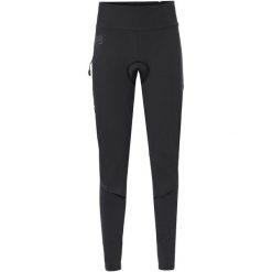 Legginsy damskie VAUDE Kuro Warm Hybrid. Czarne legginsy damskie Vaude, s, bez wzorów, z elastanu. Za 734.05 zł.