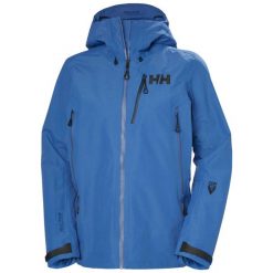 Damska kurtka wodoodporna Helly Hansen Odin 9 World 3.0. Niebieskie kurtki sportowe damskie Helly Hansen, bez wzorów, bez kaptura, trekkingowe. W wyprzedaży za 1,996.50 zł.