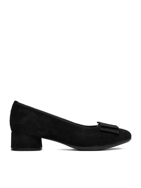 Lasocki Czółenka CEO-WPS-LILLY-04 Czarny. Czarne czółenka damskie Lasocki, bez wzorów, ze skóry, bez obcasa, bez zapięcia. Za 229.99 zł.