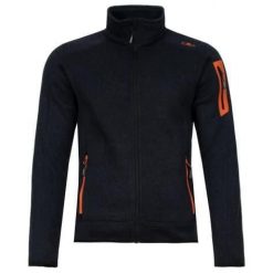 Bluza męska turystyczna CMP 3H60747N. Szare bluzy męskie CMP, l, bez wzorów, bez kaptura. Za 266.00 zł.