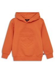 LEGO Bluza 11010950 Pomarańczowy Regular Fit. Brązowe bluzy dla chłopców LEGO, bez wzorów, z syntetyku, bez ramiączek, bez kaptura. Za 179.99 zł.