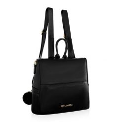 Plecak damski 2w1 REESE Czarny. Czarne plecaki damskie bez wzorów. Za 159.99 zł.