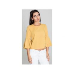 Bluzka M565 Żółty. Bluzki damskie marki Figl. Za 119.00 zł.