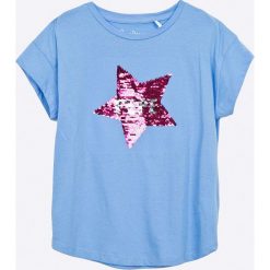 Pepe Jeans - Top dziecięcy Julieta Jr 122-180 cm. Szare t-shirty i topy dla dziewczynek Pepe Jeans, z aplikacjami, z bawełny, bez ramiączek. W wyprzedaży za 39.90 zł.