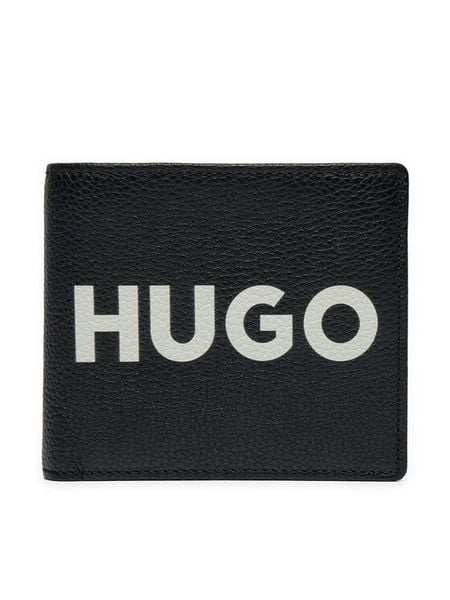 HUGO Portfel Malick 50536039 Czarny. Czarne portfele męskie Hugo, bez wzorów, ze skóry. Za 289.99 zł.