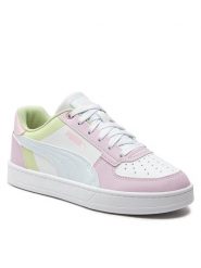 Puma Sneakersy Caven 2.0 Block Jr 394461-07 Biały. Białe buty sportowe dziewczęce Puma, bez wzorów, ze skóry, bez zapięcia. Za 179.99 zł.