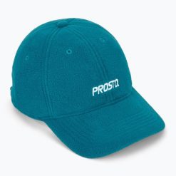 Czapka z daszkiem PROSTO Fleece. Niebieskie czapki i kapelusze męskie Prosto., bez wzorów, z materiału, eleganckie. Za 79.99 zł.