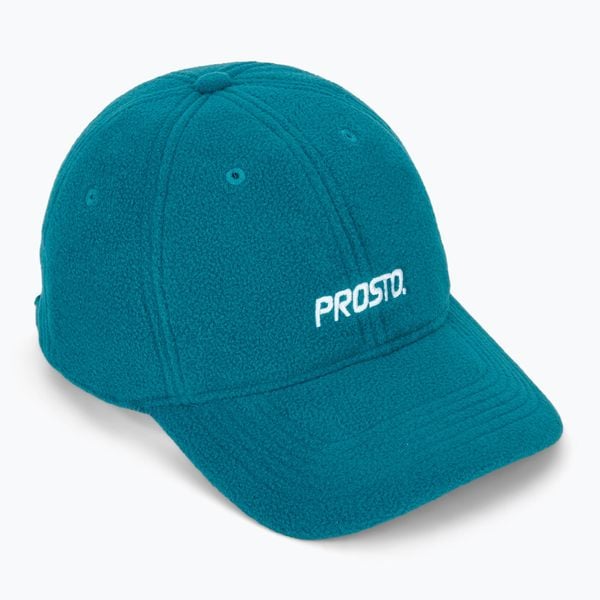 Czapka z daszkiem PROSTO Fleece. Niebieskie czapki i kapelusze męskie Prosto., bez wzorów, z materiału, eleganckie. Za 87.99 zł.