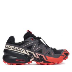 Buty do biegania Salomon. Czarne buty sportowe męskie Salomon, z gore-texu, bez zapięcia, do biegania, salomon speedcross, gore-tex. Za 719.99 zł.