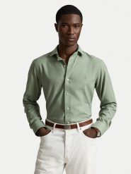 Polo Ralph Lauren Koszula 710B22592001 Zielony jasny Regular Fit. Zielone koszule męskie Polo Ralph Lauren, m, bez wzorów, z bawełny, bez kołnierzyka, bez ramiączek. Za 619.99 zł.