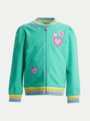 Original Marines Bluza DFP3008CF Zielony Regular Fit. Zielone bluzy dla dziewczynek Original Marines, bez wzorów, z bawełny, bez ramiączek, bez kaptura. Za 99.99 zł.