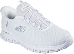 Skechers buty męskie Slip-ins: Glide-Step - Noxus 233010 WHT white 41,5. Białe buty sportowe męskie Skechers, bez zapięcia. Za 364.99 zł.
