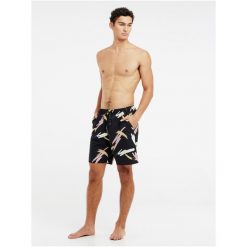 Spodenki męskie Protest PRTLEUCA beachshort. Czarne kąpielówki męskie Protest, m, bez wzorów, do pływania. W wyprzedaży za 215.99 zł.