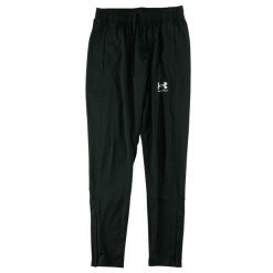 Second life - Spodnie dresowe męskie Under Armour - Jak nowy. Czarne spodnie sportowe męskie Under Armour, m, bez wzorów, z dresówki, do biegania. Za 106.46 zł.