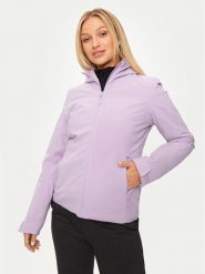 4F Kurtka narciarska 4FWAW24TTJAF572 Fioletowy Regular Fit. Fioletowe kurtki snowboardowe damskie 4f, xs, bez wzorów, z syntetyku, bez kaptura, narciarskie. Za 279.99 zł.