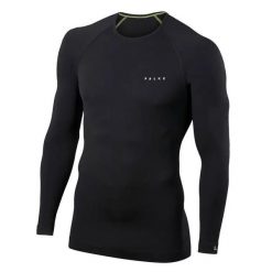 Koszulka kompresyjna ml Falke. Czarne koszulki sportowe męskie Falke, xl, bez wzorów, z materiału, bez kołnierzyka, bez ramiączek. Za 289.00 zł.