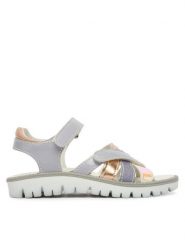 Primigi Sandały 1388944 M Fioletowy. Fioletowe sandały dziewczęce Primigi, ze skóry, bez zapięcia. Za 209.99 zł.