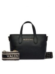 Valentino Torebka Dea Re VBS9UM06 Czarny. Czarne torebki do ręki damskie Valentino, bez wzorów, ze skóry, bez dodatków. Za 549.99 zł.