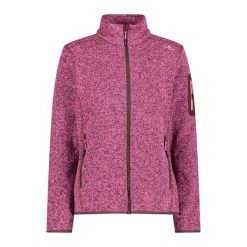 Bluza damska turystyczna CMP 3H14746. Czerwone bluzy sportowe damskie CMP, xs, bez wzorów, bez kaptura, trekkingowe. W wyprzedaży za 150.80 zł.