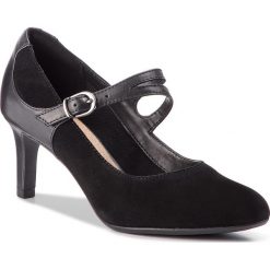 Półbuty CLARKS - Dancer Reece 261371844 Black Combi. Półbuty damskie marki Clarks. W wyprzedaży za 219.00 zł.