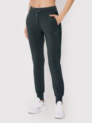 Guess Spodnie dresowe Allie V2YB18 K7UW2 Szary Regular Fit. Szare spodnie dresowe damskie Guess, l, z aplikacjami, z dresówki. Za 199.99 zł.