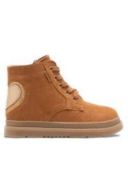 Lasocki Kids Botki SISSI CI12-SISSI-03 Brązowy. Brązowe botki dziewczęce Lasocki Kids, ze skóry, bez zapięcia. Za 159.99 zł.