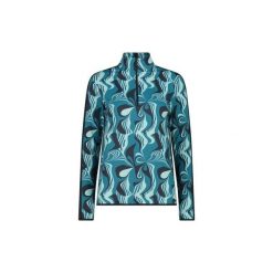 Golf damska turystyczne CMP 34L4256. Niebieskie bluzy sportowe damskie CMP, l, bez wzorów, bez kaptura, na golfa. Za 382.50 zł.