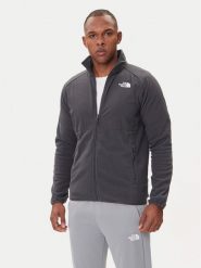 The North Face Polar Glacier NF0A89JG Szary Regular Fit. Szare bluzy męskie The North Face, m, bez wzorów, z polaru, bez kaptura. Za 379.99 zł.