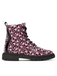 Primigi Trapery 8909611 D Czarny. Czarne buty zimowe dziewczęce Primigi, bez wzorów, ze skóry, bez zapięcia. Za 279.99 zł.