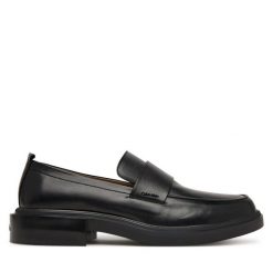 Loafersy Calvin Klein. Czarne mokasyny męskie Calvin Klein. Za 849.99 zł.