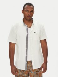 Quiksilver Koszula Time Box EQYWT04622 Biały Regular Fit. Białe koszule męskie Quiksilver, m, bez wzorów, z bawełny, bez kołnierzyka, bez ramiączek. Za 179.99 zł.