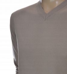 Sweter męski z kaszmiru i wełny merynosów kaszmirowy w szpic 2XL XXL m. 239. Bluzy męskie Giovane Ricco, m, bez wzorów, z kaszmiru, bez kaptura. Za 211.79 zł.