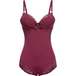 Body bonprix jeżynowo-czerwony. Body damskie marki bonprix. Za 59.99 zł.
