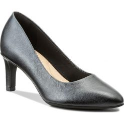 Półbuty CLARKS - Calla Rose 261318574 Black Leather. Półbuty damskie marki Clarks. W wyprzedaży za 189.00 zł.