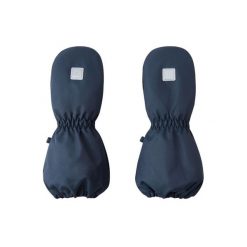 Rękawiczki zimowe dziecięce Reima Nouto. Niebieskie rękawiczki dziecięce Reima, bez wzorów, z tkaniny. Za 83.99 zł.