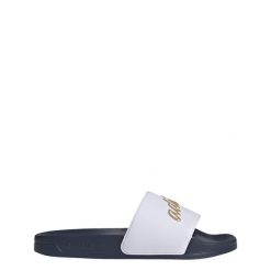 Adilette Shower Slides. Białe klapki damskie Adidas, bez wzorów. Za 118.00 zł.