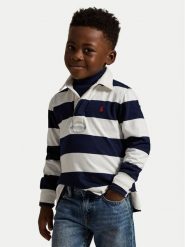 Polo Ralph Lauren Polo 322932280001 Granatowy Regular Fit. Niebieskie t-shirty dla chłopców Polo Ralph Lauren, bez wzorów, z bawełny, bez ramiączek. Za 339.99 zł.