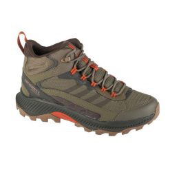 Buty trekkingowe męskie, Speed Strike 2 Mid WP. Zielone trekkingi męskie Merrell, za kostkę. Za 559.99 zł.