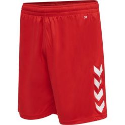 Spodenki piłkarskie męskie Hummel Core XK Poly Shorts. Czerwone krótkie spodenki sportowe męskie Hummel, l, bez wzorów, do piłki nożnej. Za 77.50 zł.