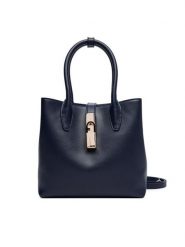Furla Torebka Goccia S WB01949 ARE000 KH 4852S Granatowy. Niebieskie torebki do ręki damskie Furla, bez wzorów, ze skóry, bez dodatków. Za 1,389.00 zł.