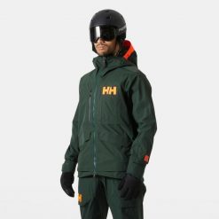 Kurtka narciarska Helly Hansen Ridge Infinity. Czarne kurtki męskie Helly Hansen, na zimę, m, bez wzorów, narciarskie. W wyprzedaży za 2,565.00 zł.