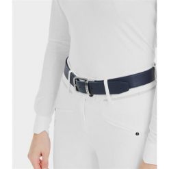 Skórzany pasek Horse Pilot Veggie. Czerwone paski damskie HORSE PILOT, bez wzorów, eleganckie. Za 329.50 zł.
