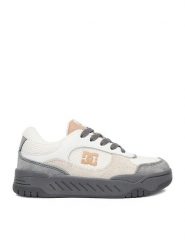 DC Shoes Sneakersy CEO-CP40-23383H Biały. Białe buty sportowe dziewczęce DC Shoes, bez wzorów, z materiału, bez zapięcia. Za 189.99 zł.