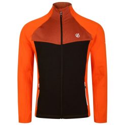 Bluza Męska Substratum Core Stretch Pełny Suwak. Brązowe bluzy męskie Dare 2b, m, bez wzorów, bez kaptura, trekkingowe. Za 95.99 zł.