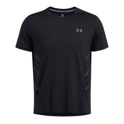 Koszulka do biegania męska Under Armour UA Launch Elite Graphic. Zielone koszulki sportowe męskie Under Armour, m, bez wzorów, bez kołnierzyka, bez ramiączek, do biegania. Za 149.99 zł.