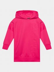 Karl Lagerfeld Kids Sukienka dzianinowa Z12247 D Różowy Regular Fit. Czerwone sukienki dla dziewczynek Karl Lagerfeld Kids, bez wzorów, z dzianiny, bez ramiączek. Za 699.99 zł.