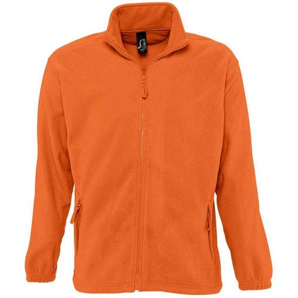 Bluza Polarowa Unisex Dla Dorosłych North. Brązowe bluzy damskie SOL'S, s, bez wzorów, z polaru, bez kaptura, trekkingowe. Za 114.99 zł.